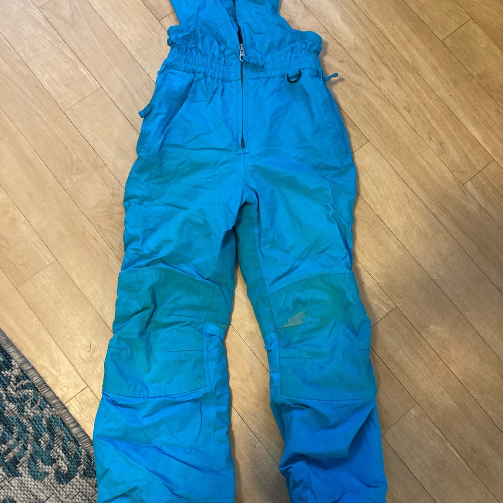 Lands' End Kids Blue Overalls